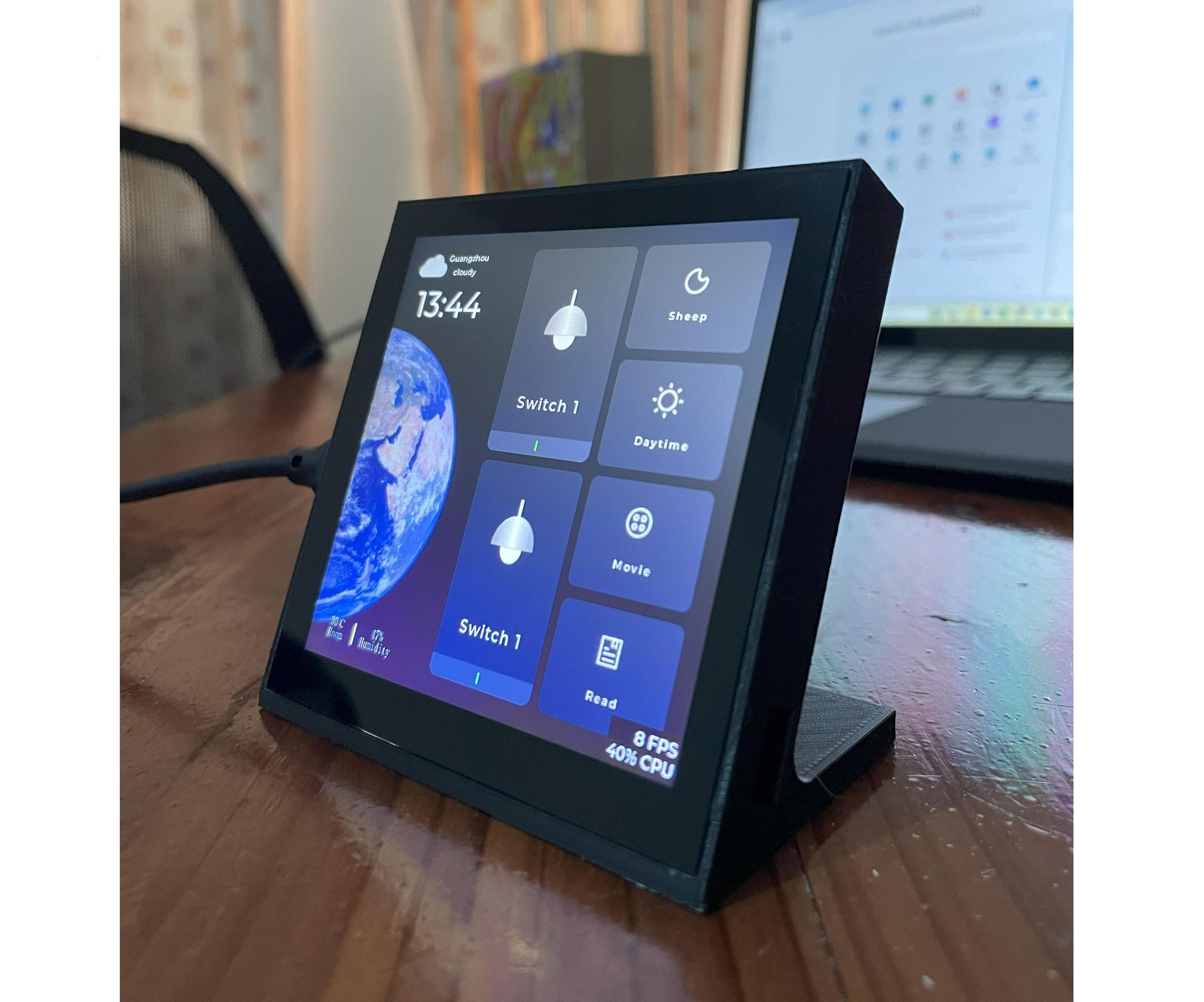 DIY Smart Home Control Panel With AiPi-Eyes-R2