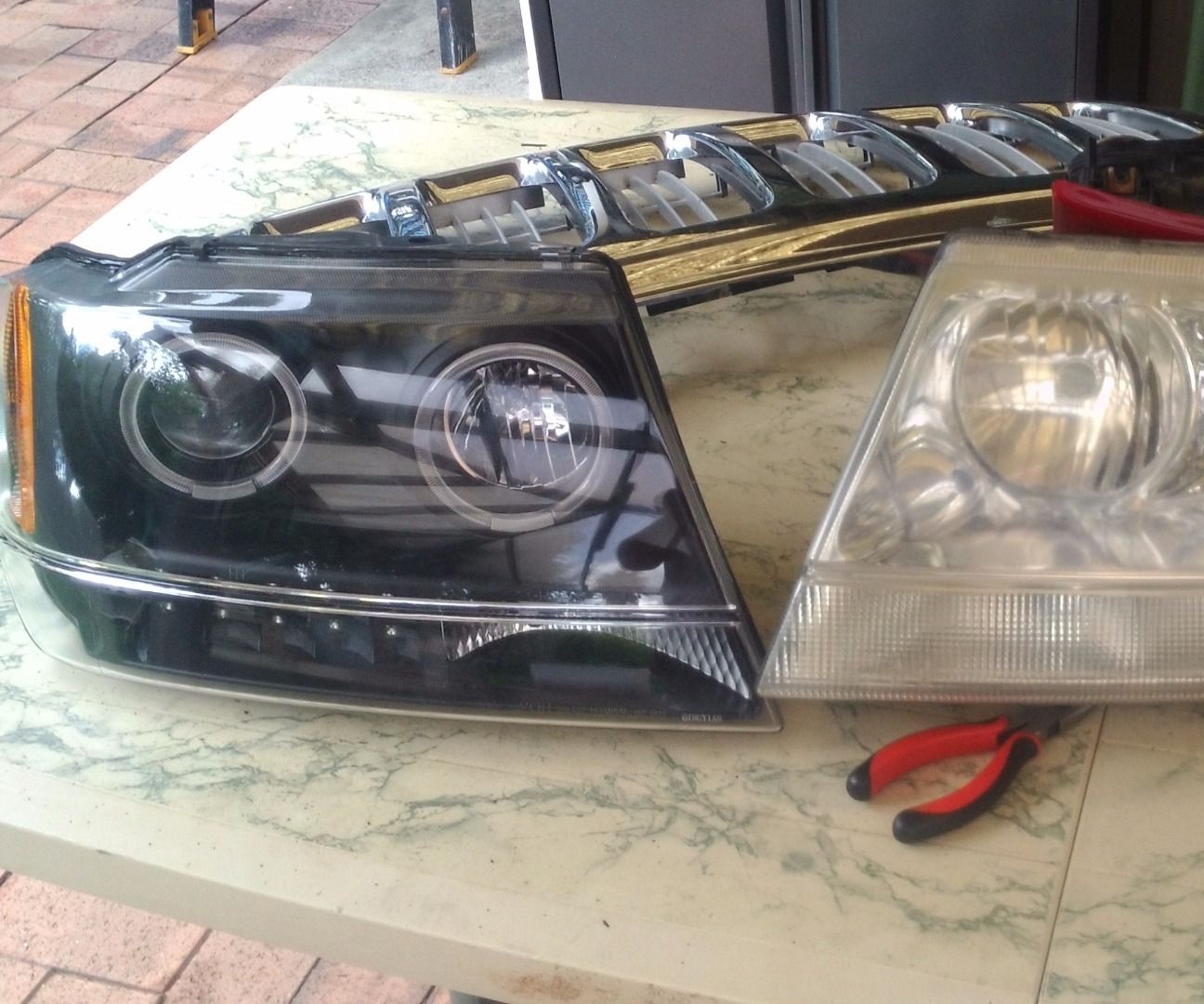 How to Connect Halo and LED Park Lights on VIPmotoZ, Spyder or Similar Aftermarket Headlights