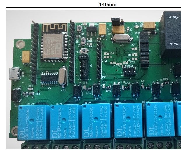 WIFI Eight Relay Board