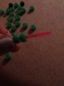 Start Lacing on the Beads