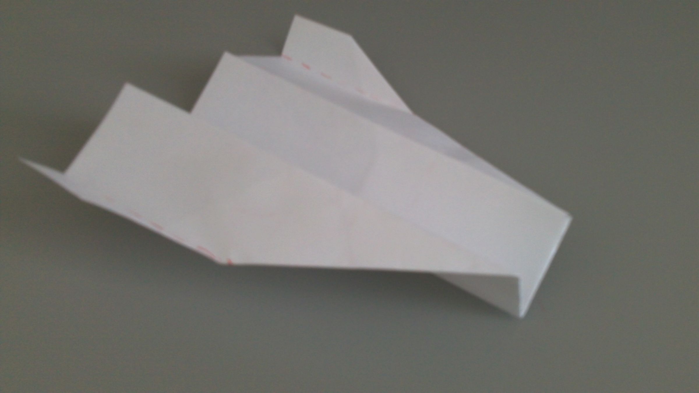Long Distance Paper Airplane