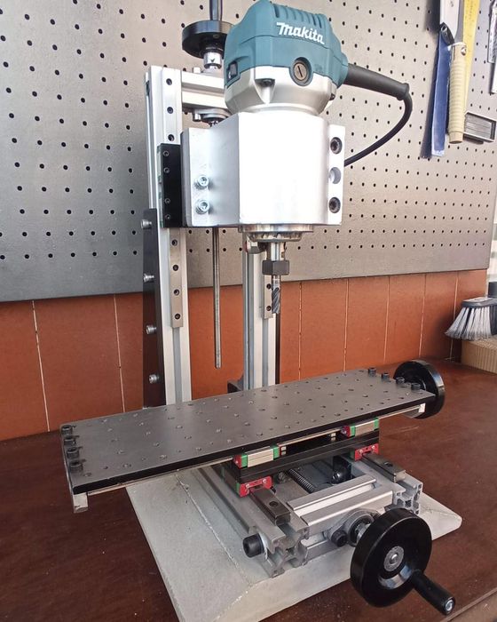 Mini Milling Machine DIY - Super Robust and Precise : 6 Steps (with ...