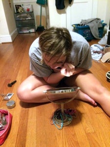 Then Apply Eye Shadow (night Look or Smokey Eye)