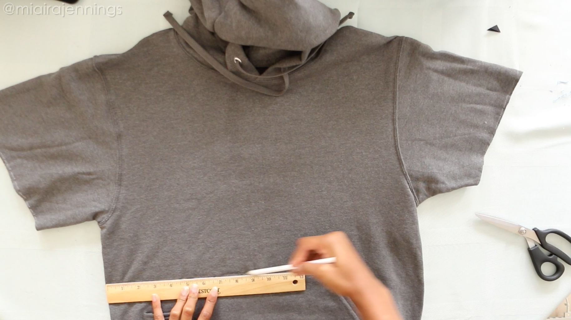 DIY Crop Top Hoodie Shorts Set No Sewing Required 8 Steps with Pictures Instructables