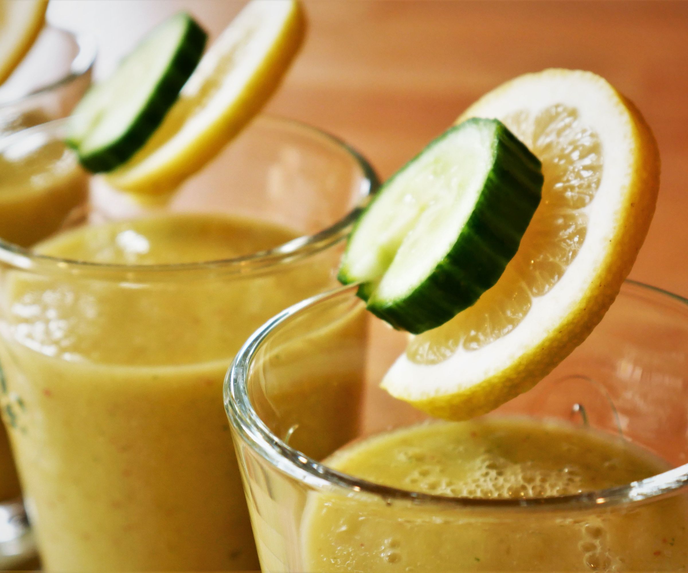 Detox Lemon Cucumber Smoothie
