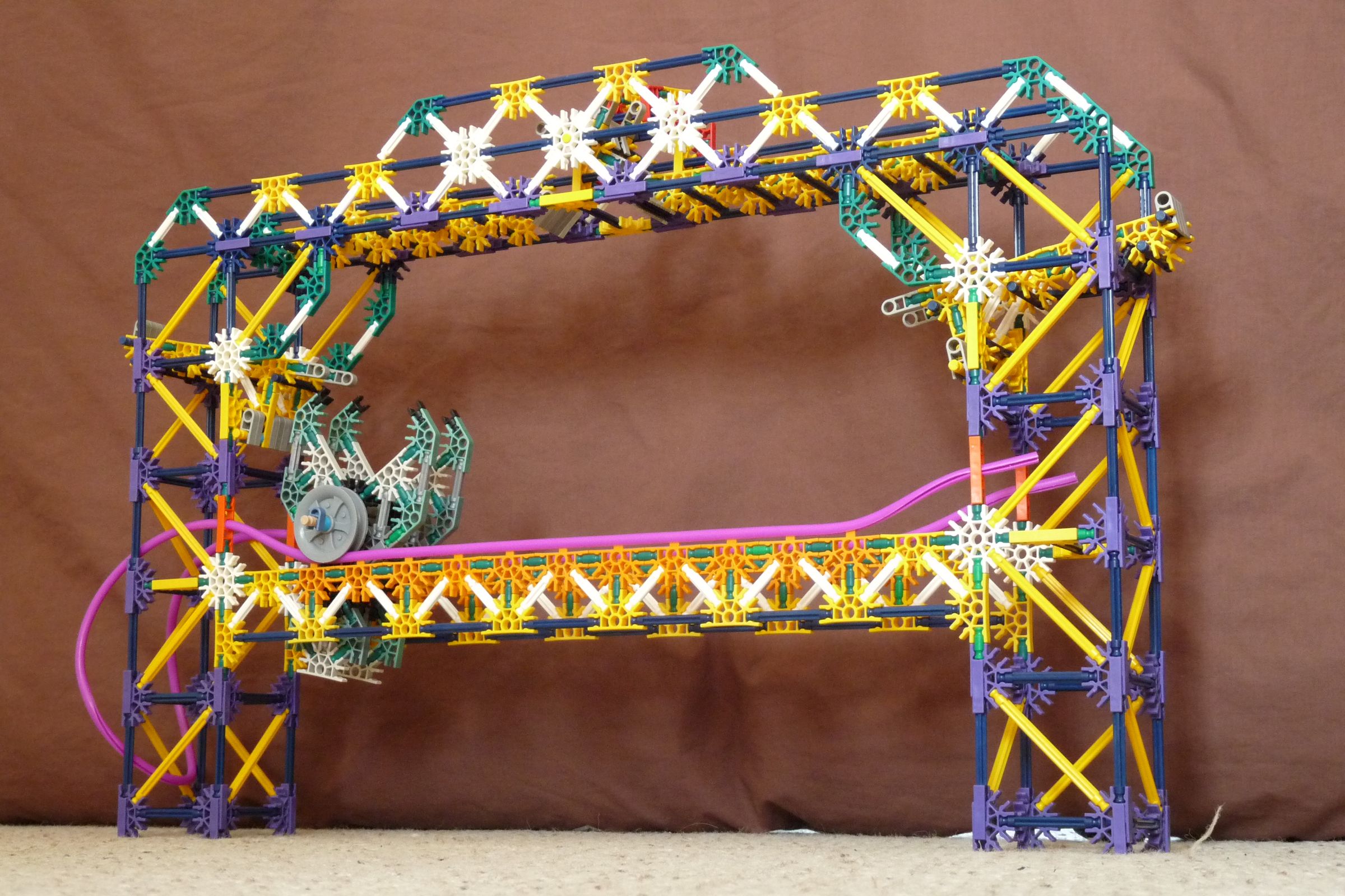 Knex Ball Machine Element - The Elliptica