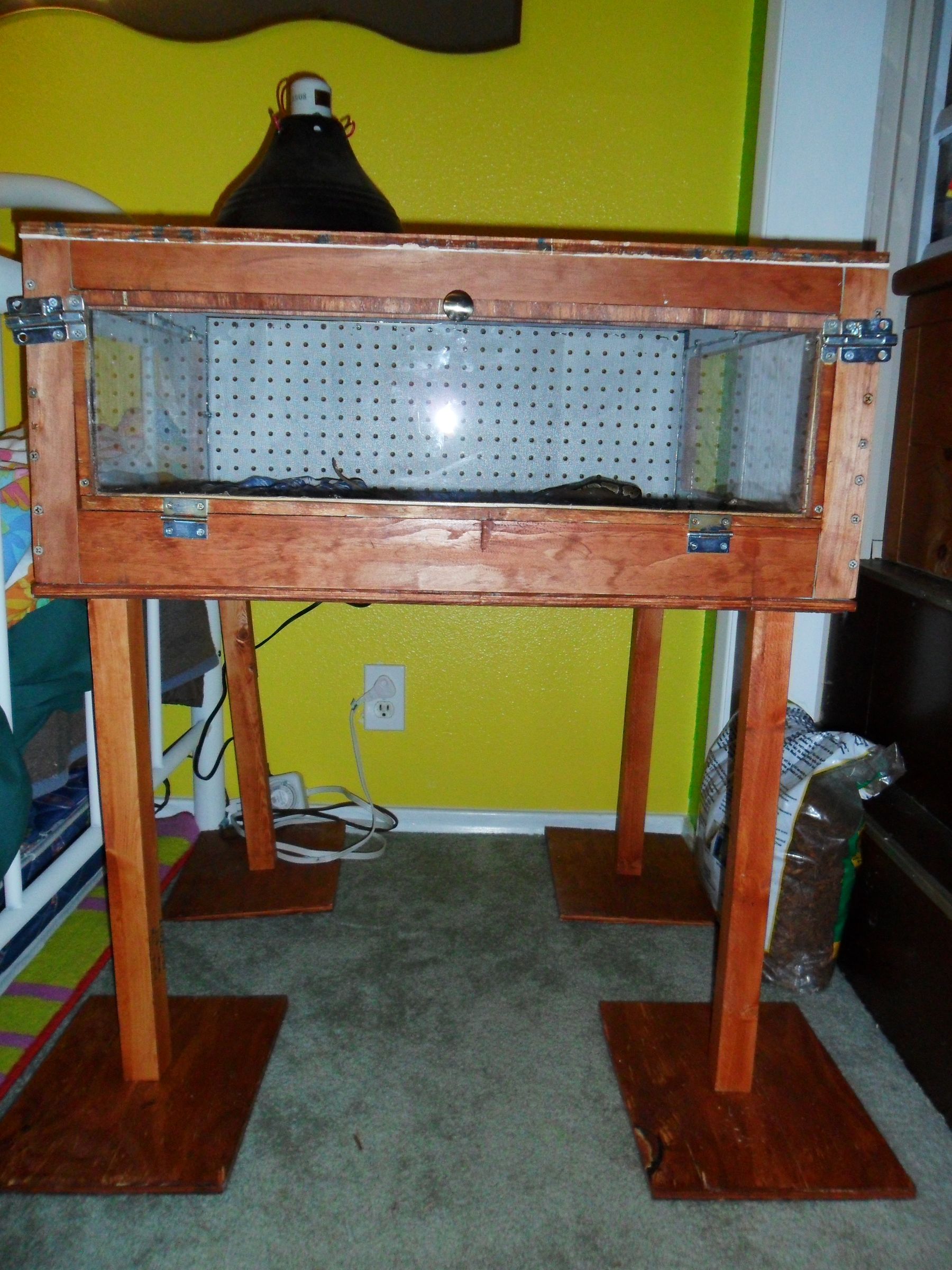 Custom Reptile Cage 7 Steps Instructables