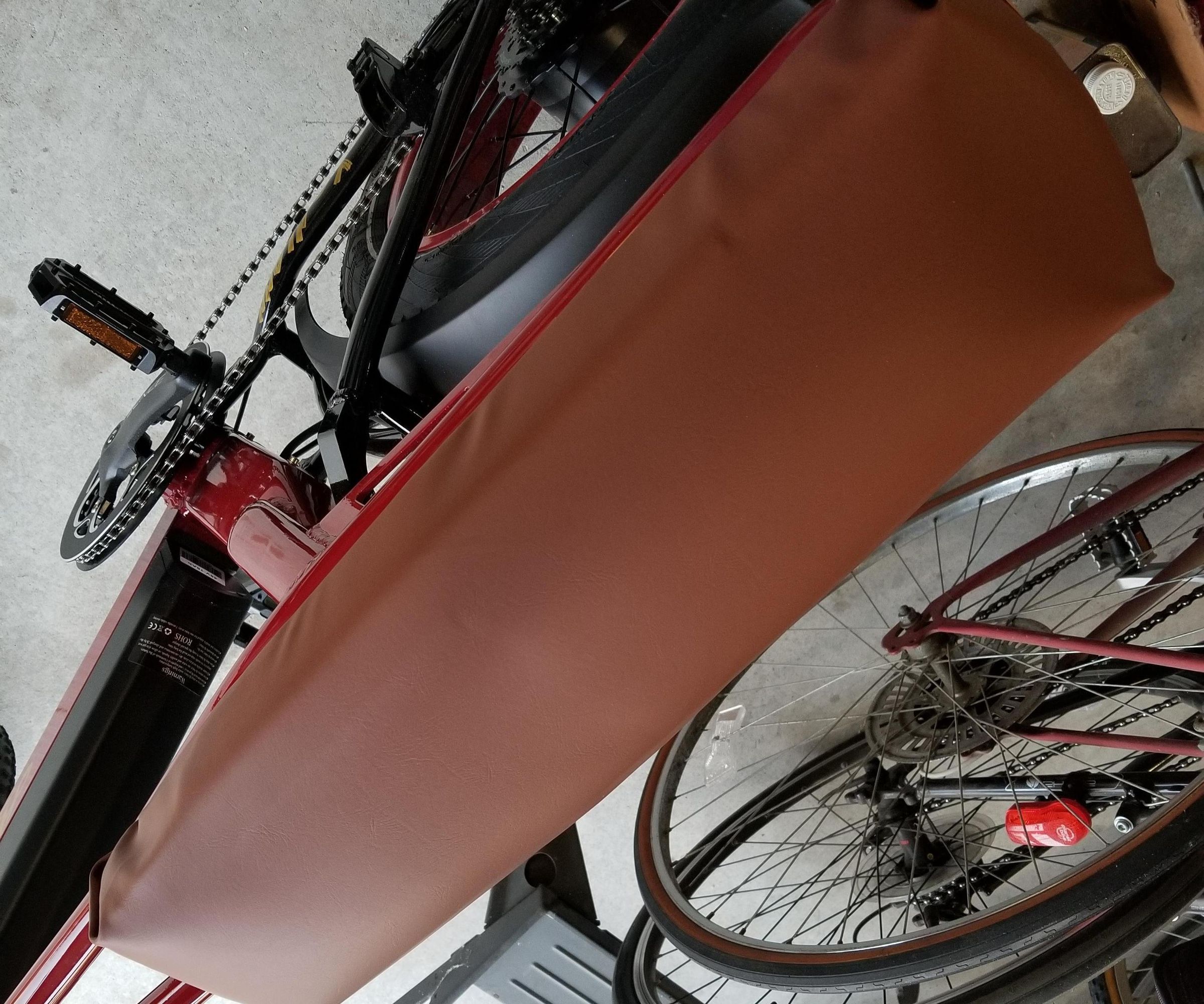 Simple Upholstery Seat for Ebkie ( Ariel Rider X-Class or Others)