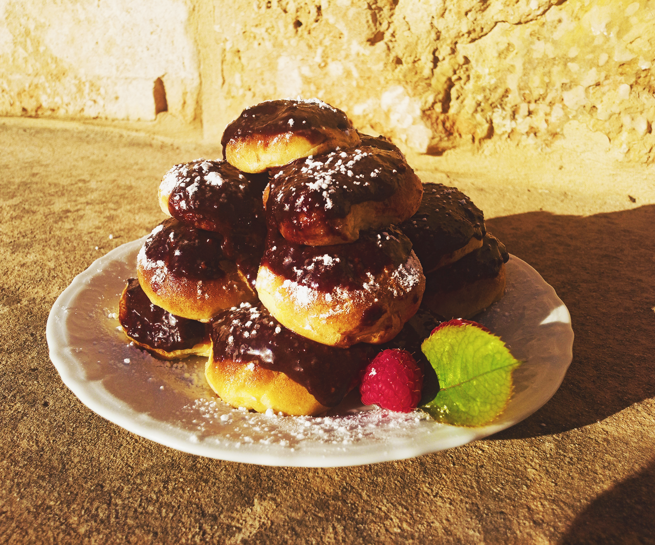Homemade Nutella Profiteroles