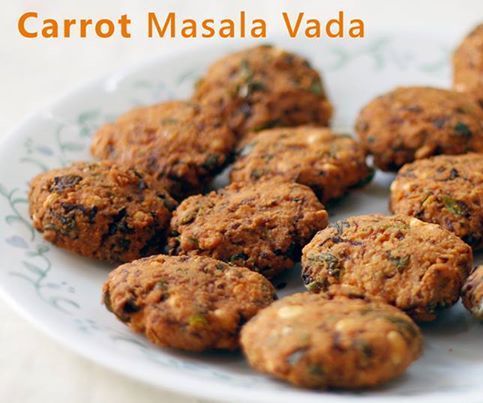 Carrot Masala Vada | Ventuno Home Cooking