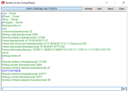 Changing the Settings