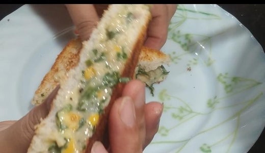 Toasting Our Sandwhich 