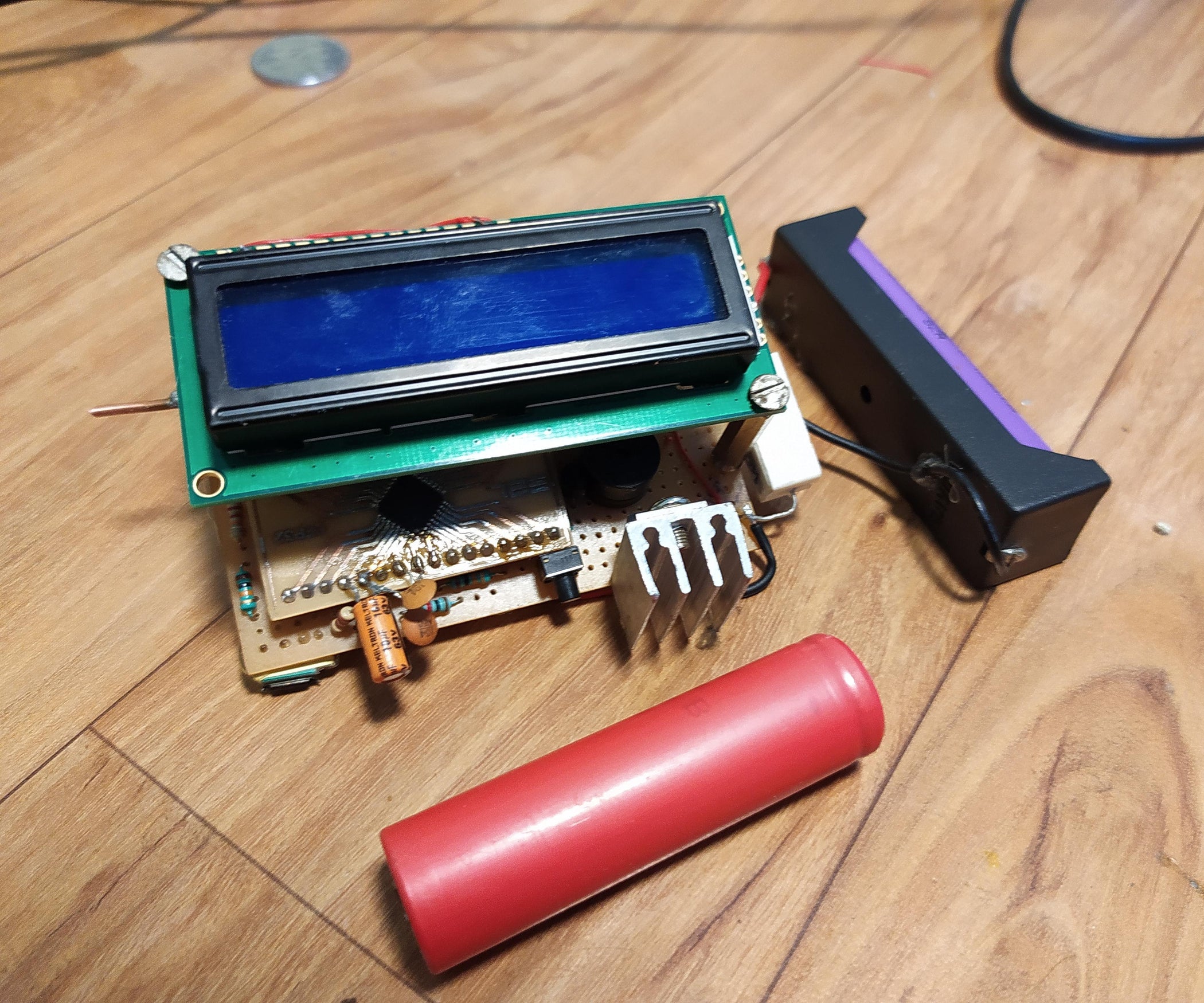 DIY BATTERY CAPACITY TESTER 4 Steps Instructables