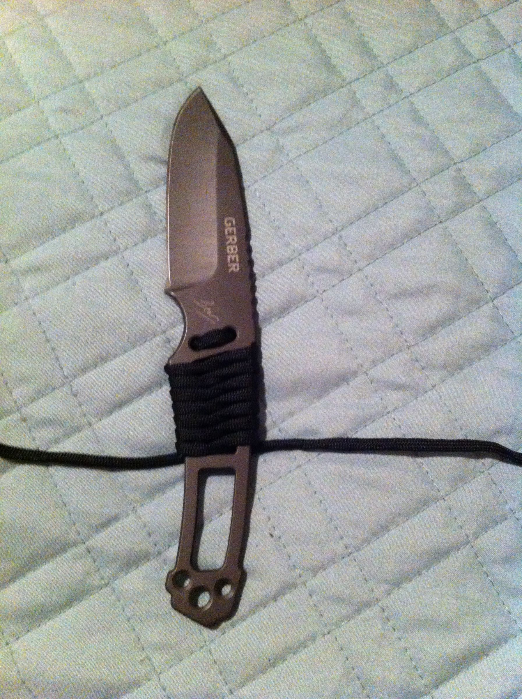 Paracord Knife Wrap 4 Steps Instructables