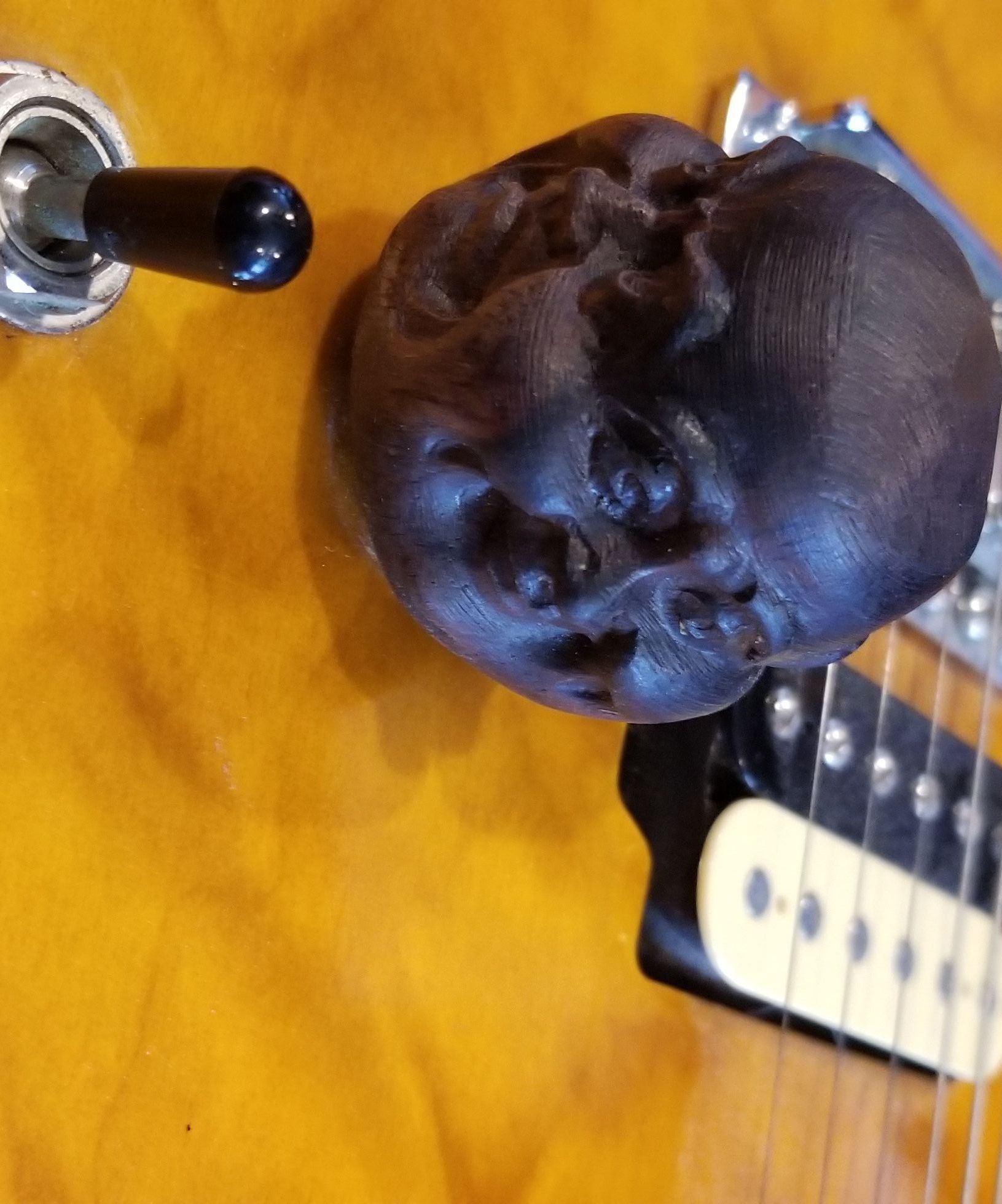 Buddha Head Guitar Volume Knob.