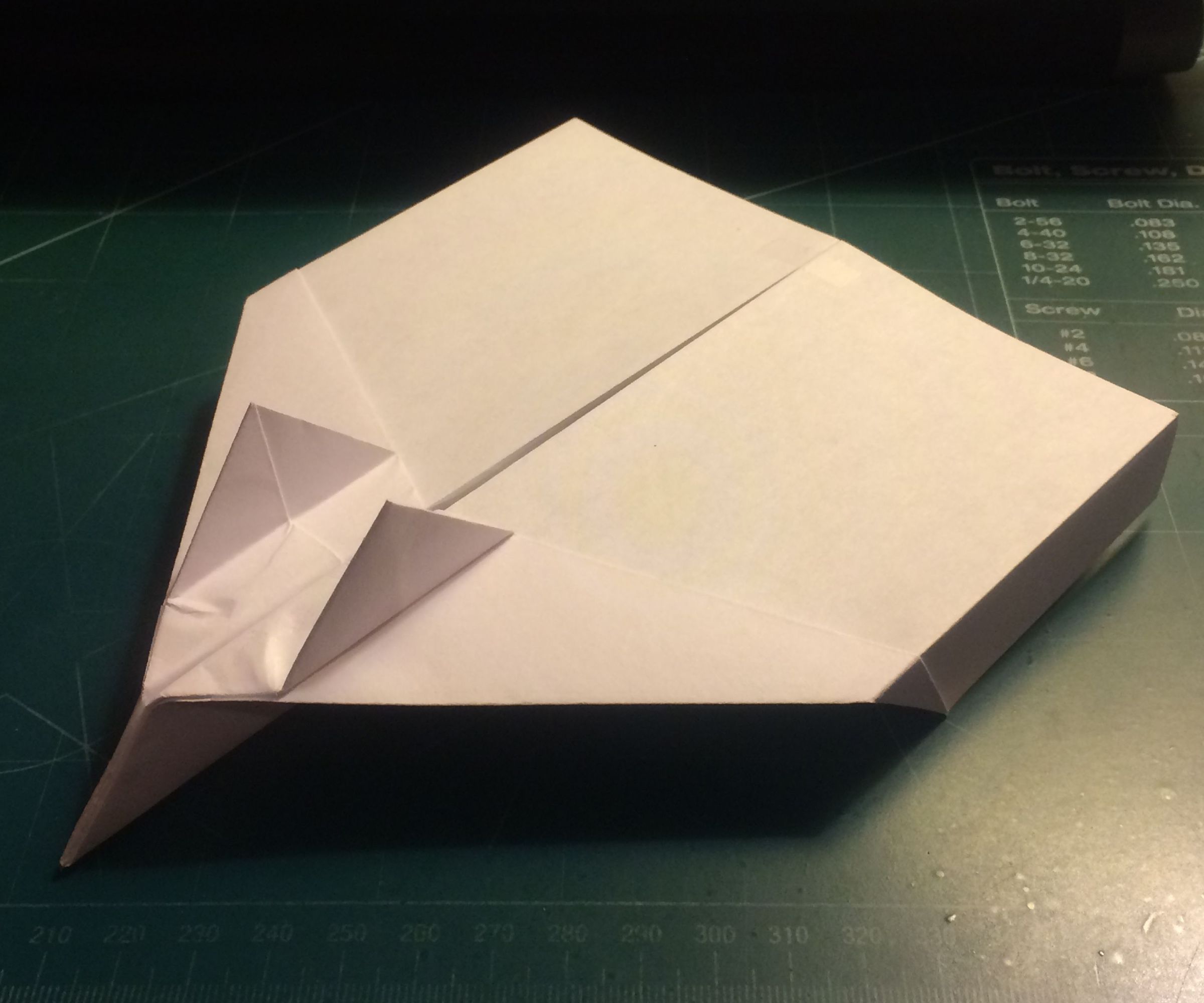 How to Make the StratoShark Paper Airplane