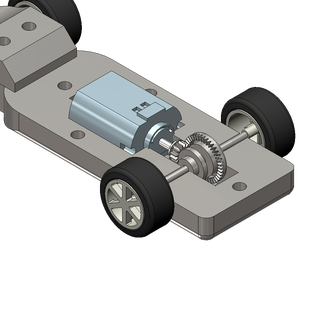 3D Printed Scalextric Chassis Instructables
