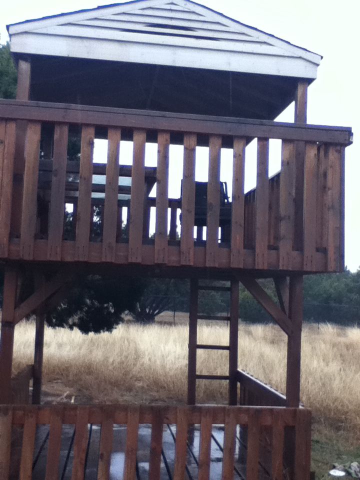 My awesome 2 story fort