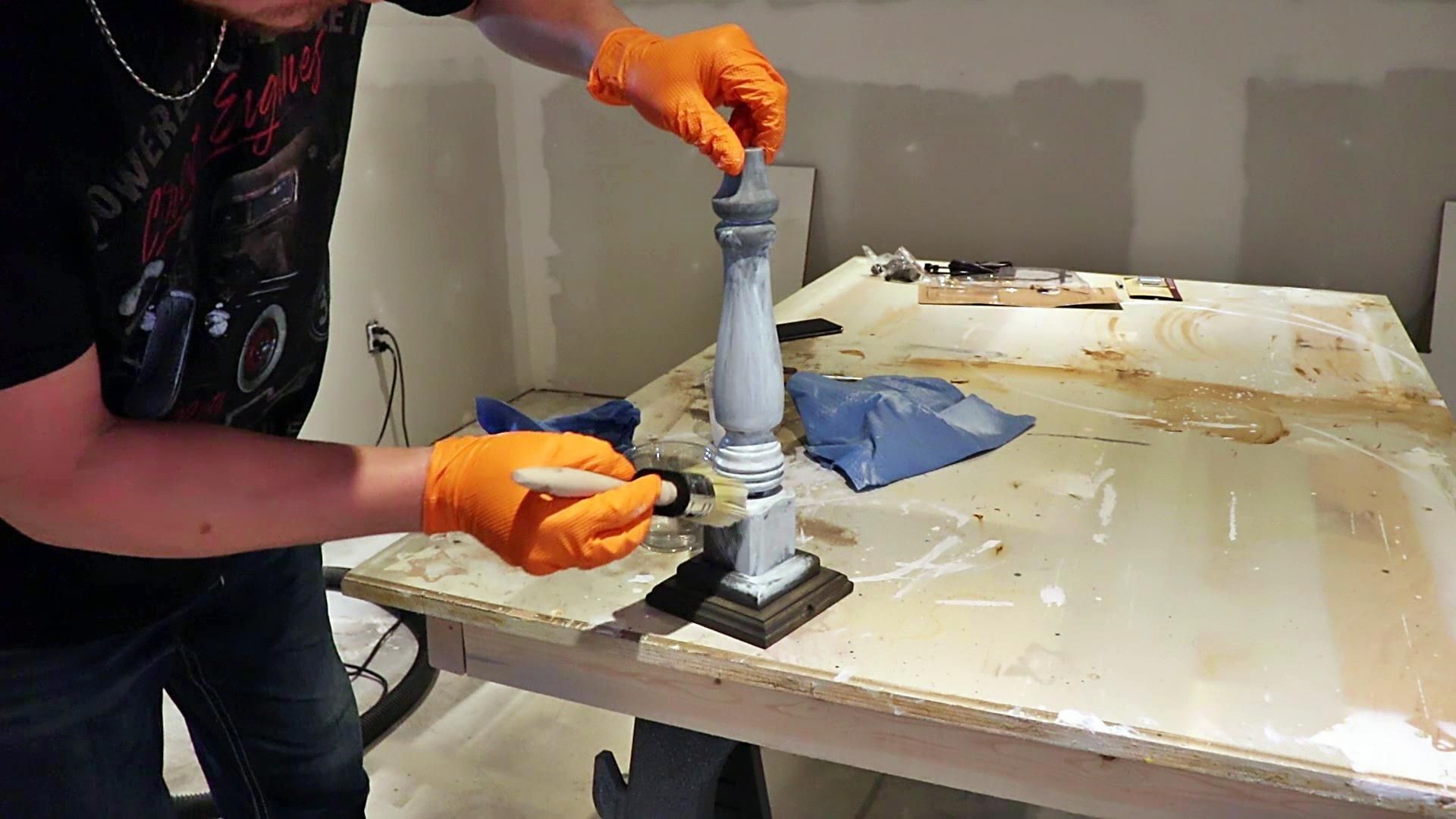 DIY Lamp From a Table Leg 7 Steps (with Pictures) Instructables