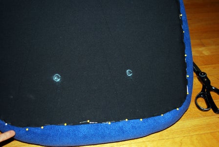 Prepping and Pinning the Seat Base
