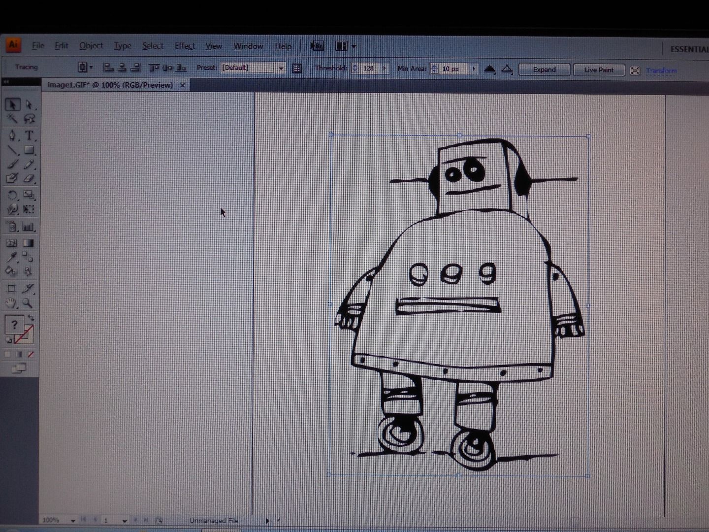 Vinegar Etching (The Instructables Robot in Clay) 7 Steps (with
