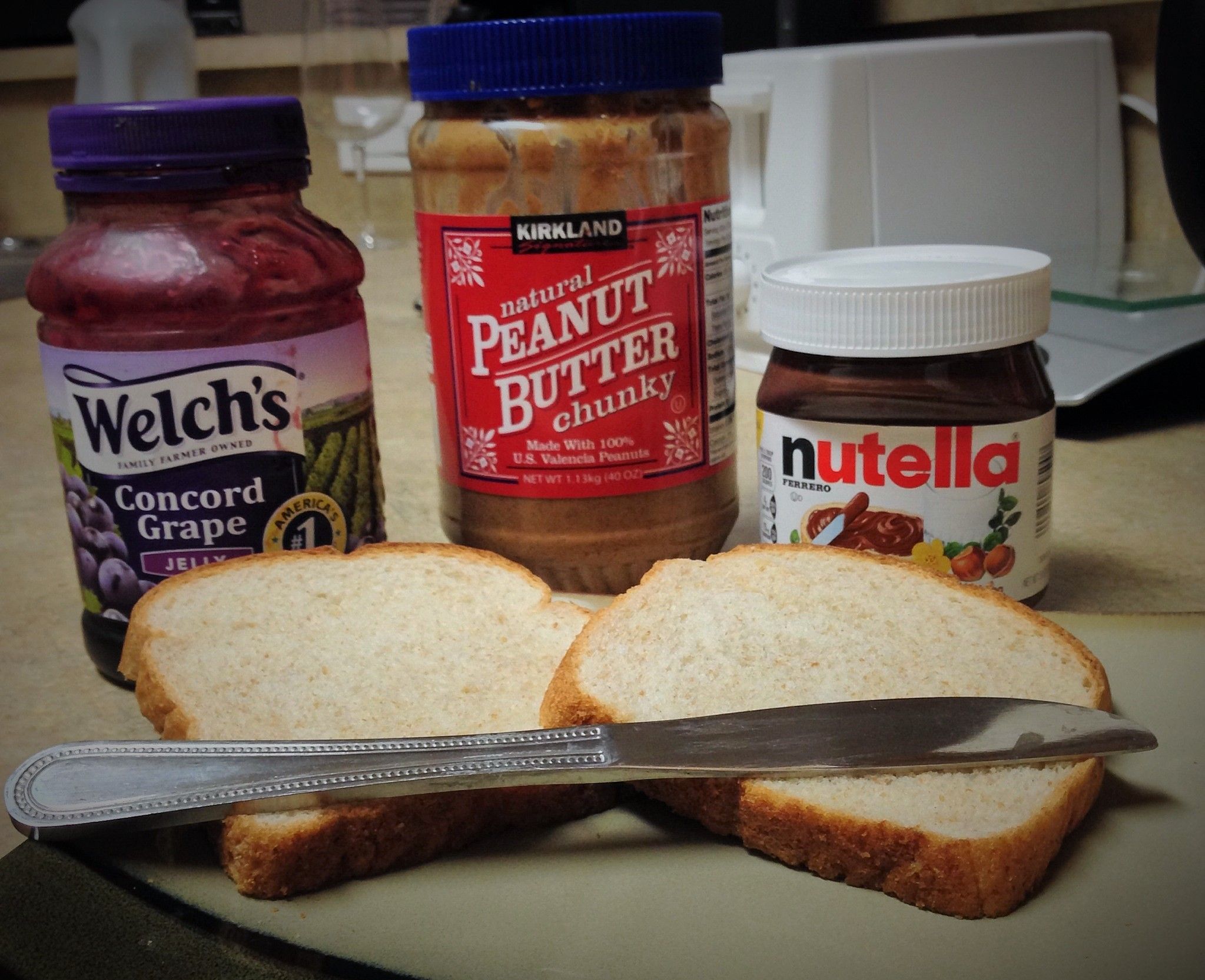 The Enhanced Peanut Butter and Jelly Sandwich