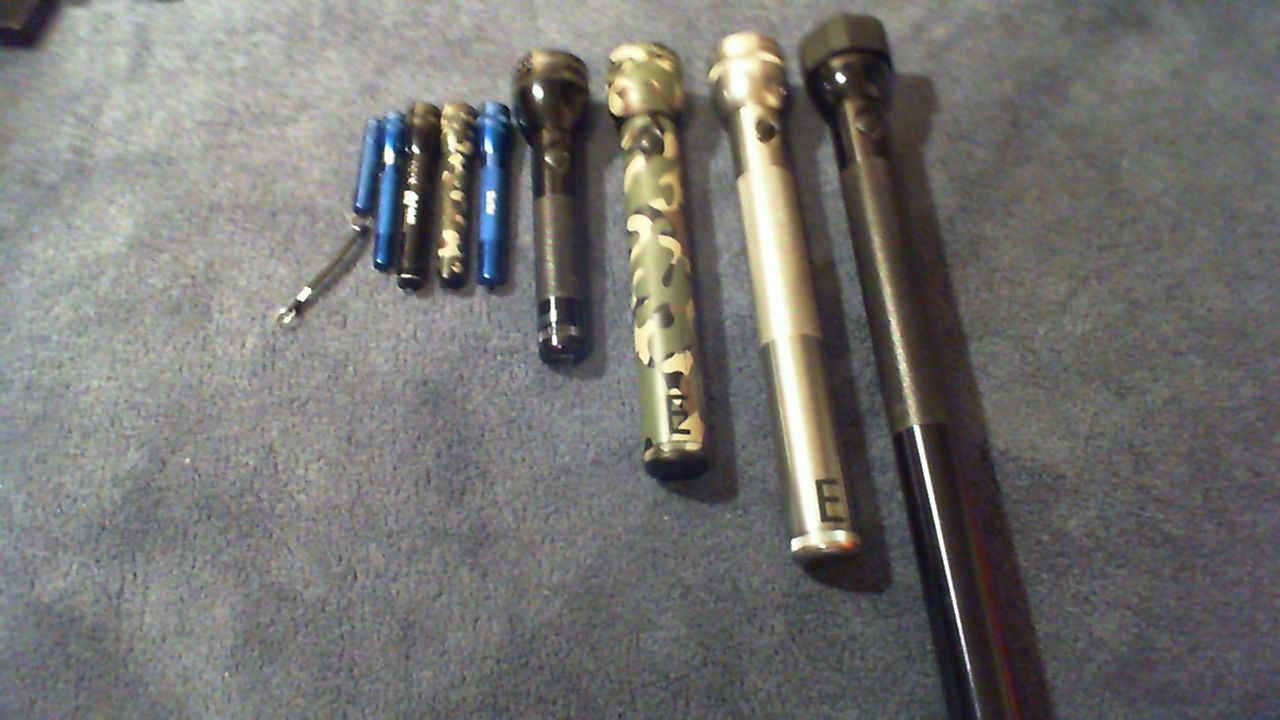 Maglite Flashlight Organization