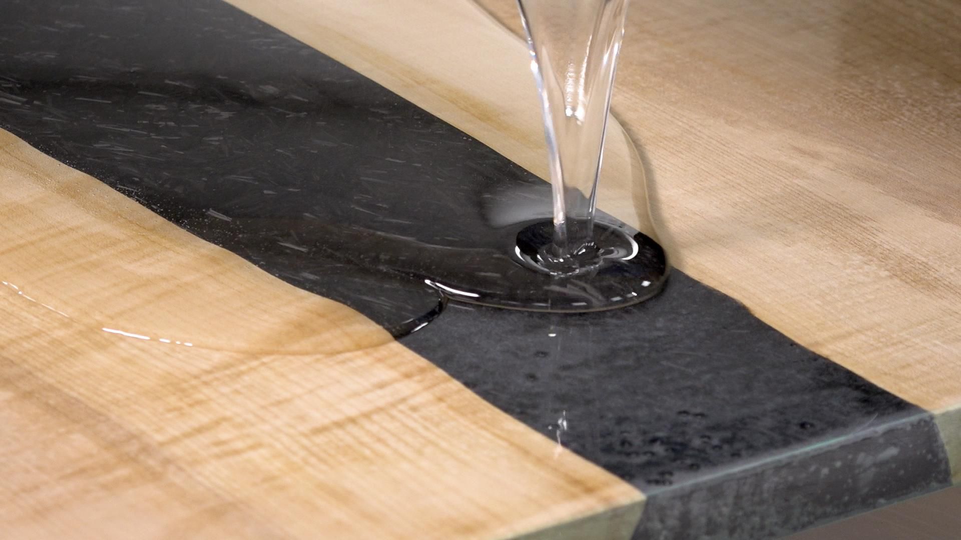 How to Resin Flood Coat a High Gloss Epoxy Coating Onto Wood and Other