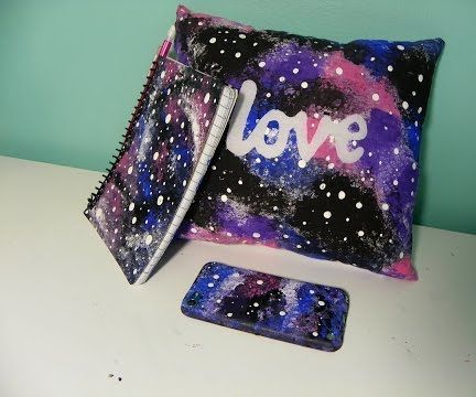 DIY Galaxy-Painted Gifts