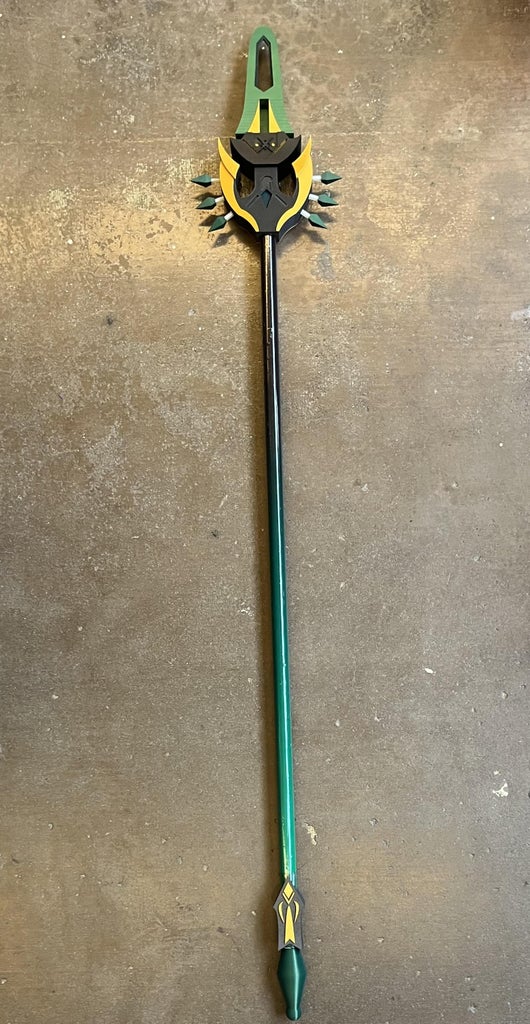 Primordial Jade Winged Spear 8 Steps (with Pictures) Instructables