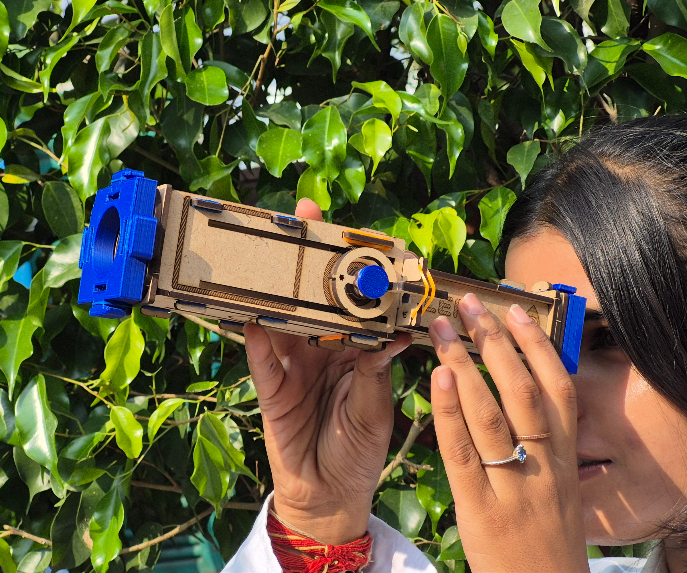 SkySpy: a DIY Kids Telescope