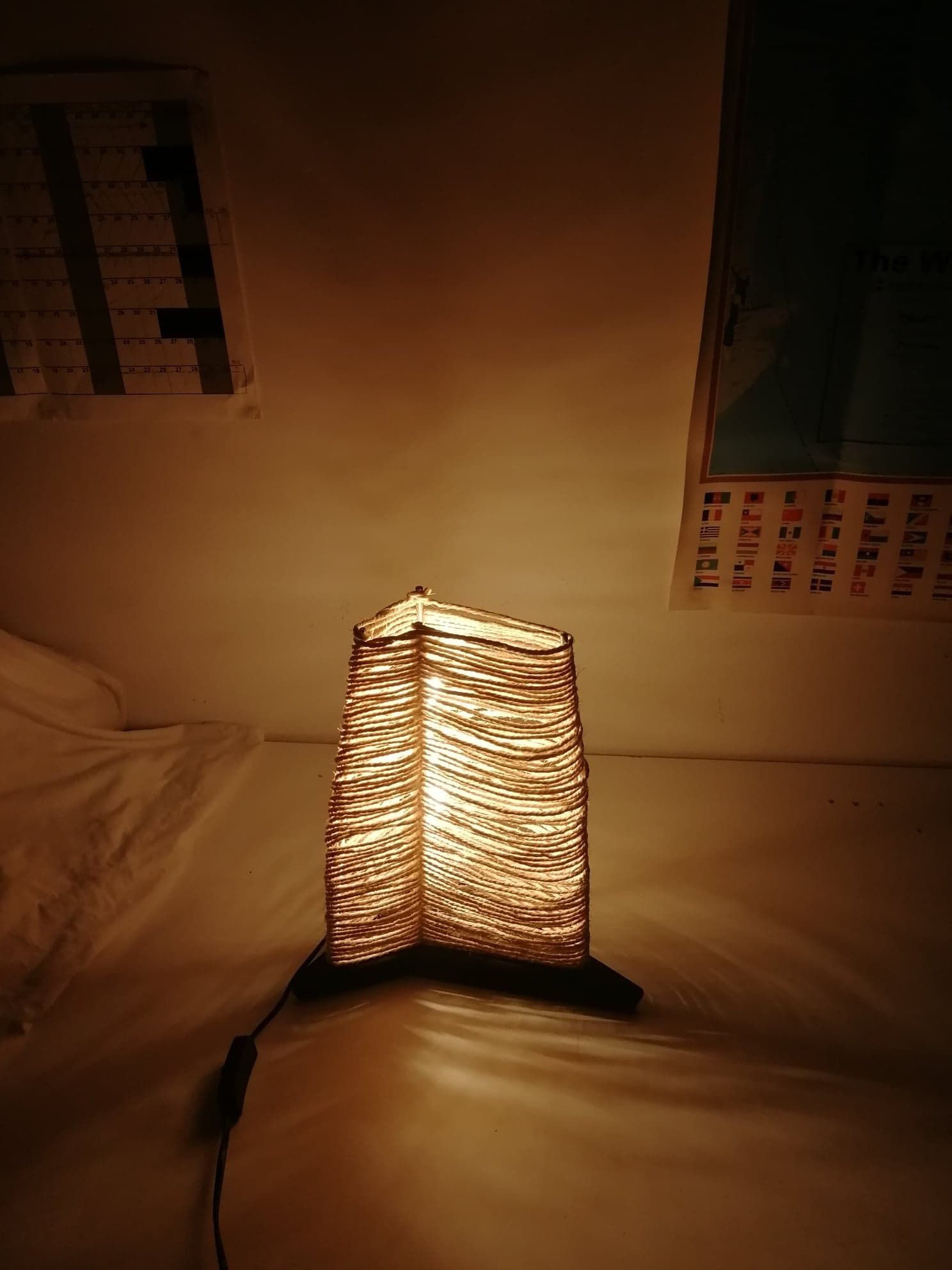 DIY Rope Lamp 5 Steps (with Pictures) Instructables