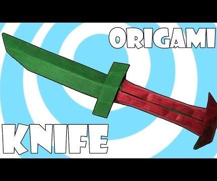 Paper Origami Knife