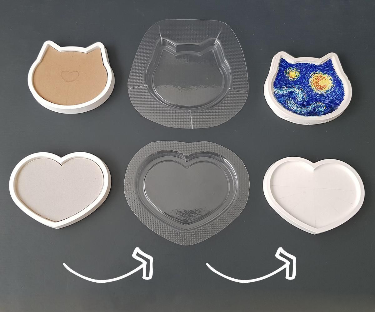 Casting Molds Using 3D Printer & Vacuum Forming
