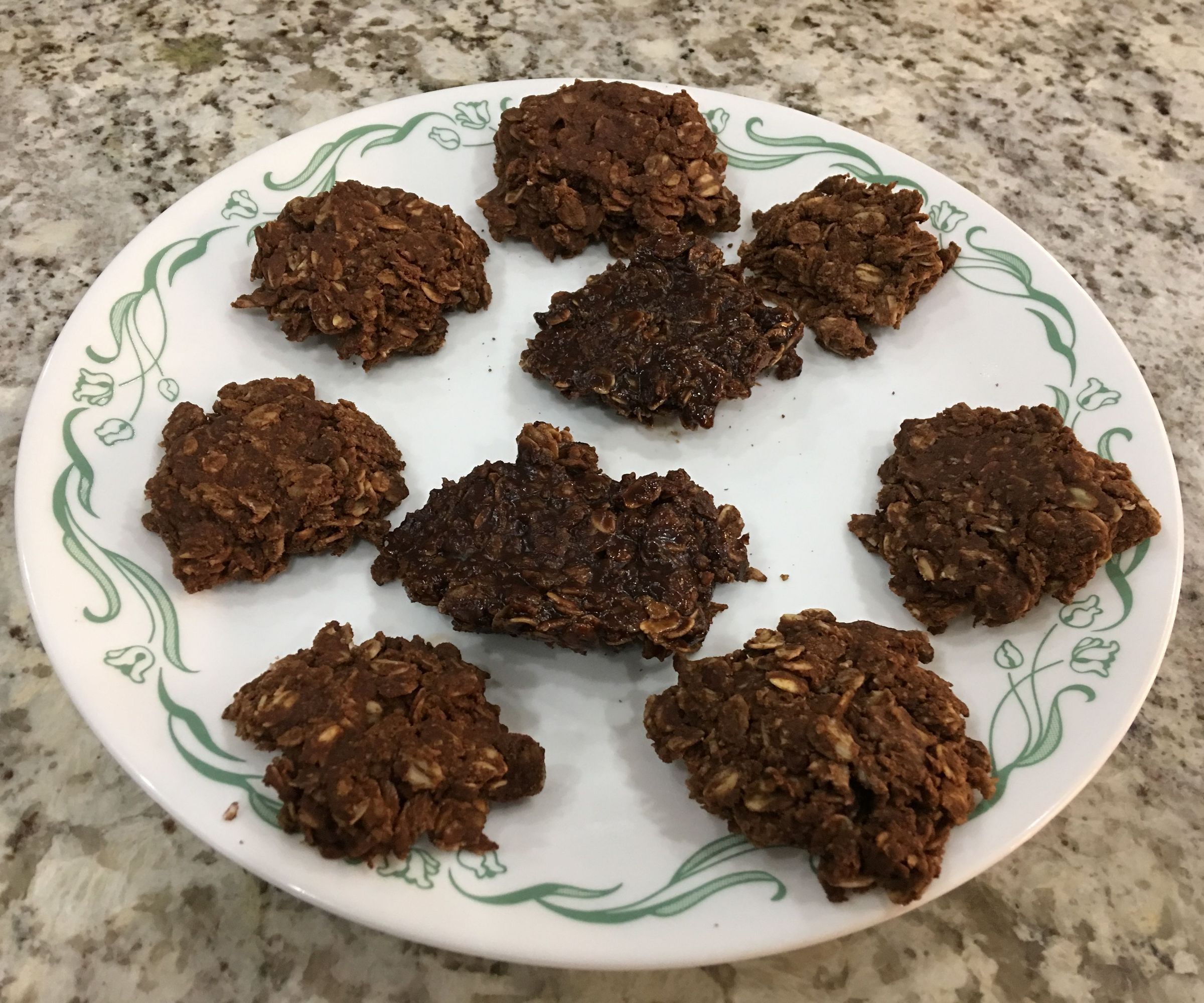 Allergy/Sensitivity Friendly - No Bake Chocolate Oats Cookie (Gluten, Dairy, Soy, and All Types of Nuts)