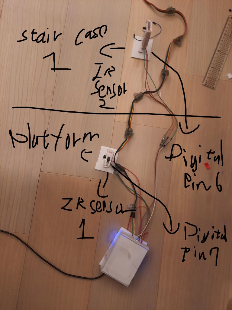 Cool Automatic Stair Light (Arduino) : 8 Steps - Instructables