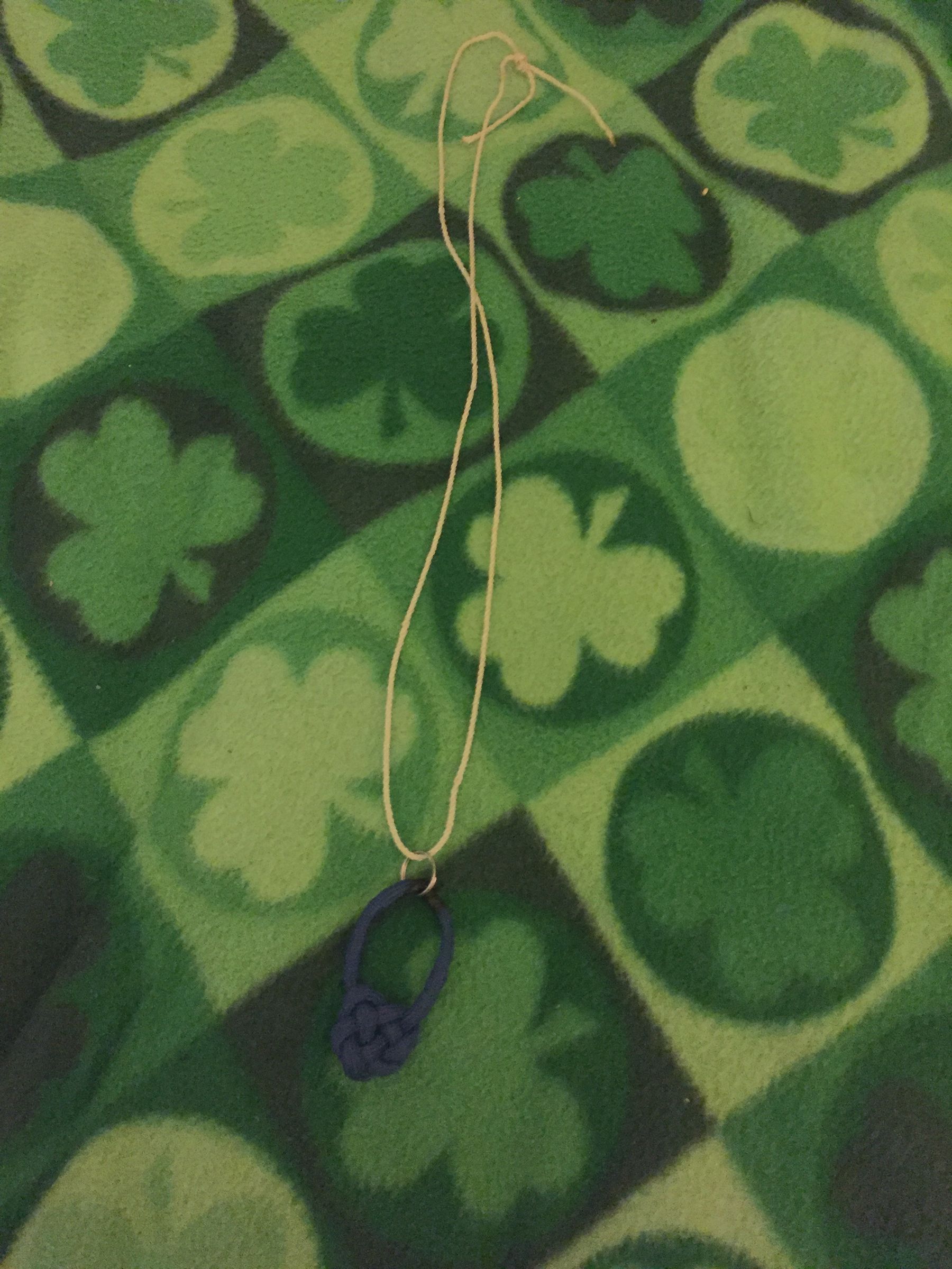 Paracord Heart Necklace 