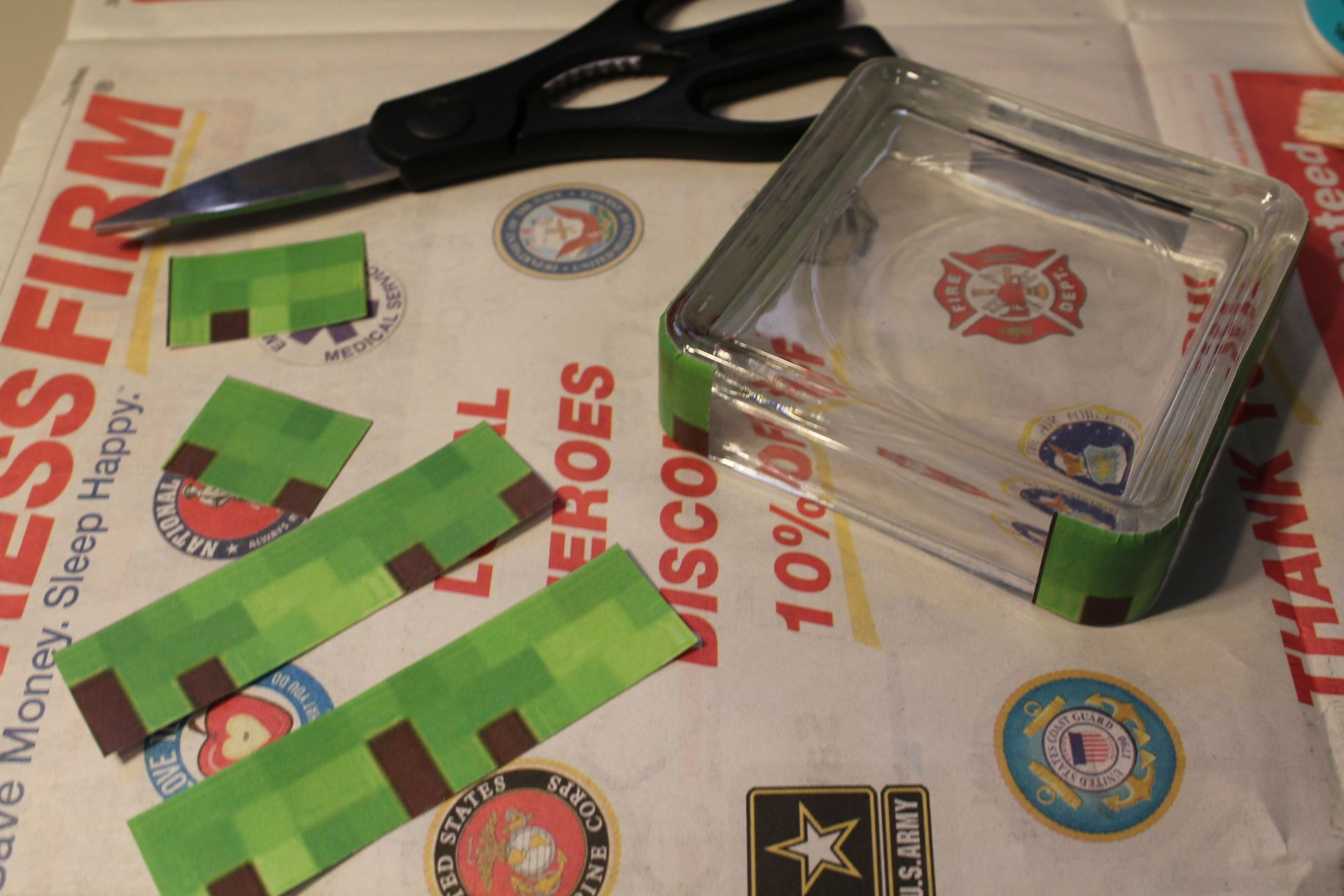 Dishwasher Safe Minecraft Cookie Jars 5 Steps Instructables