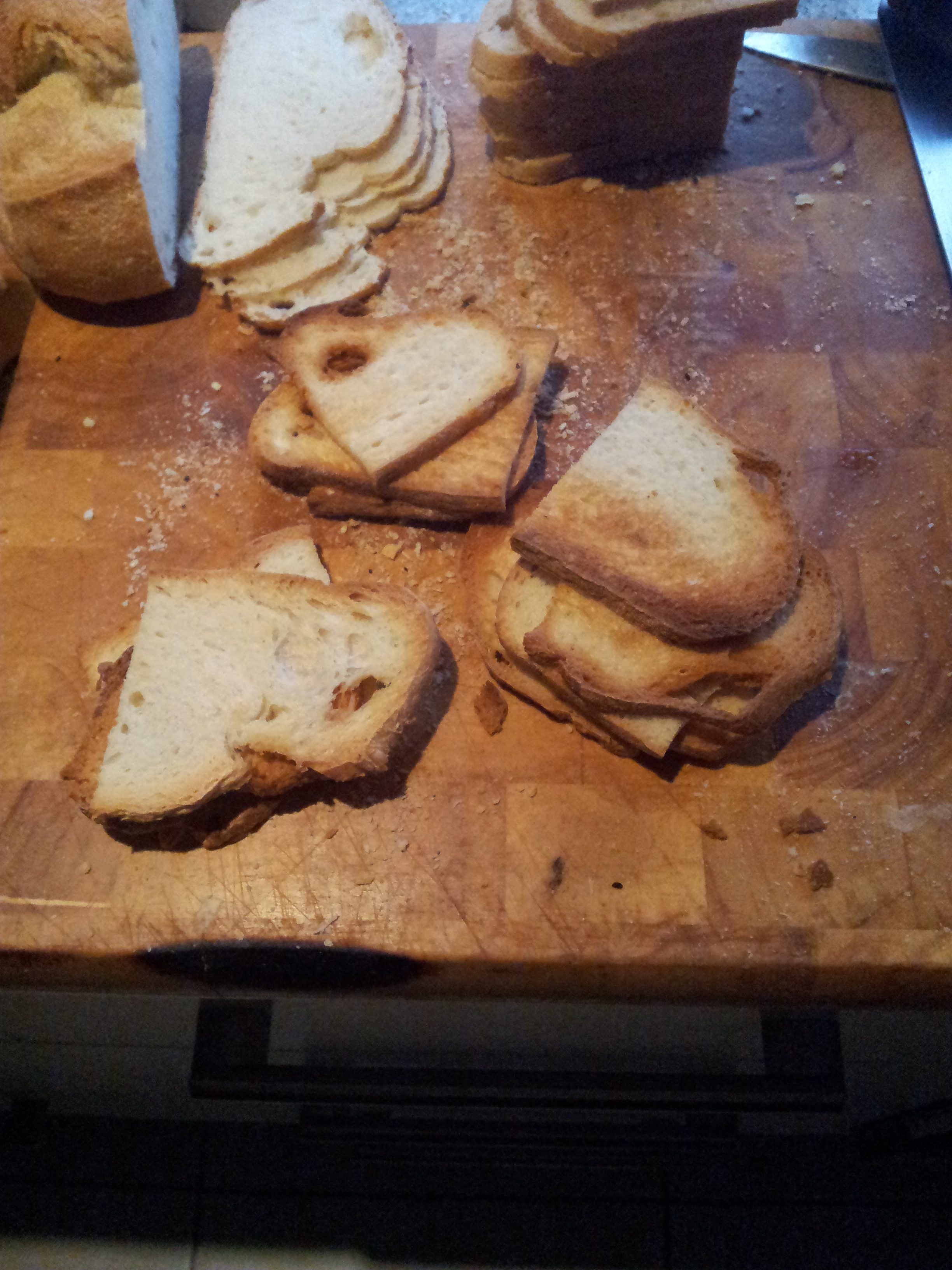 Mini Toasts or Emergency Dip Crackers