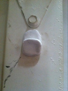 Push the Sugru Against the Surface and Mold the Hook As You Would Like It to Be.