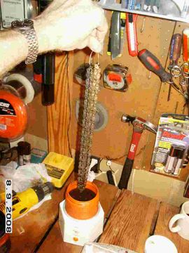 Lubricating a Bicycle Chain Using Paraffin : 6 Steps - Instructables