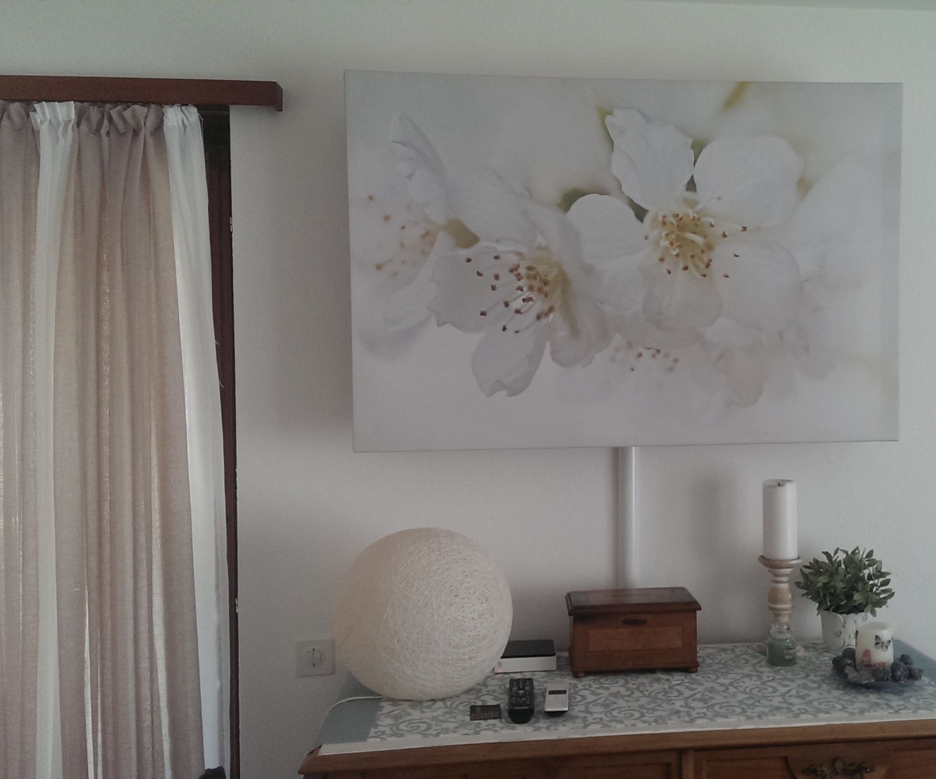 Hidden TV Picture Frame