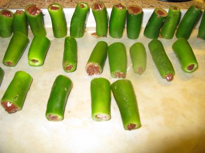 Stuffing the Chilies