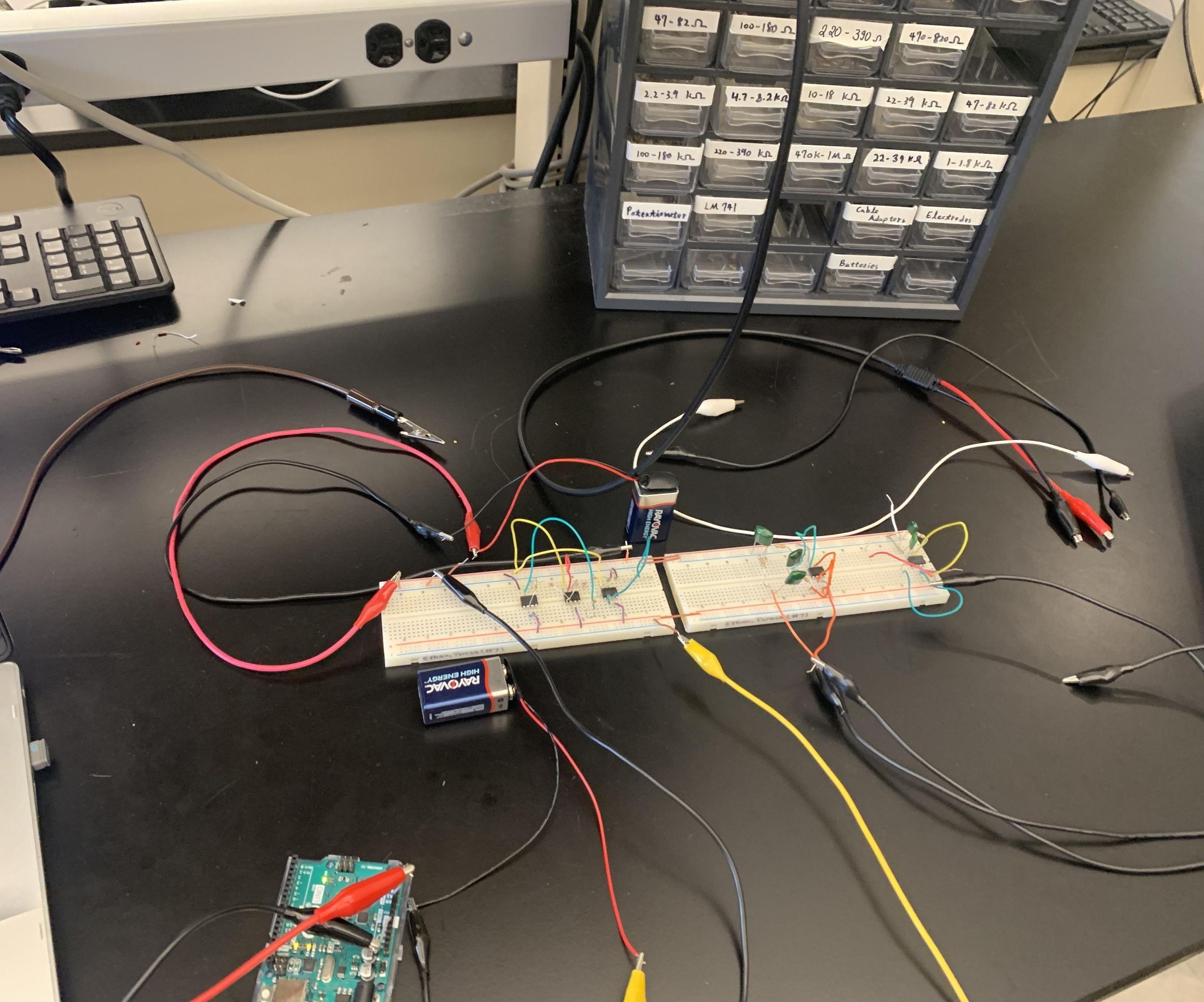 Functional ECG Circuit Design Project