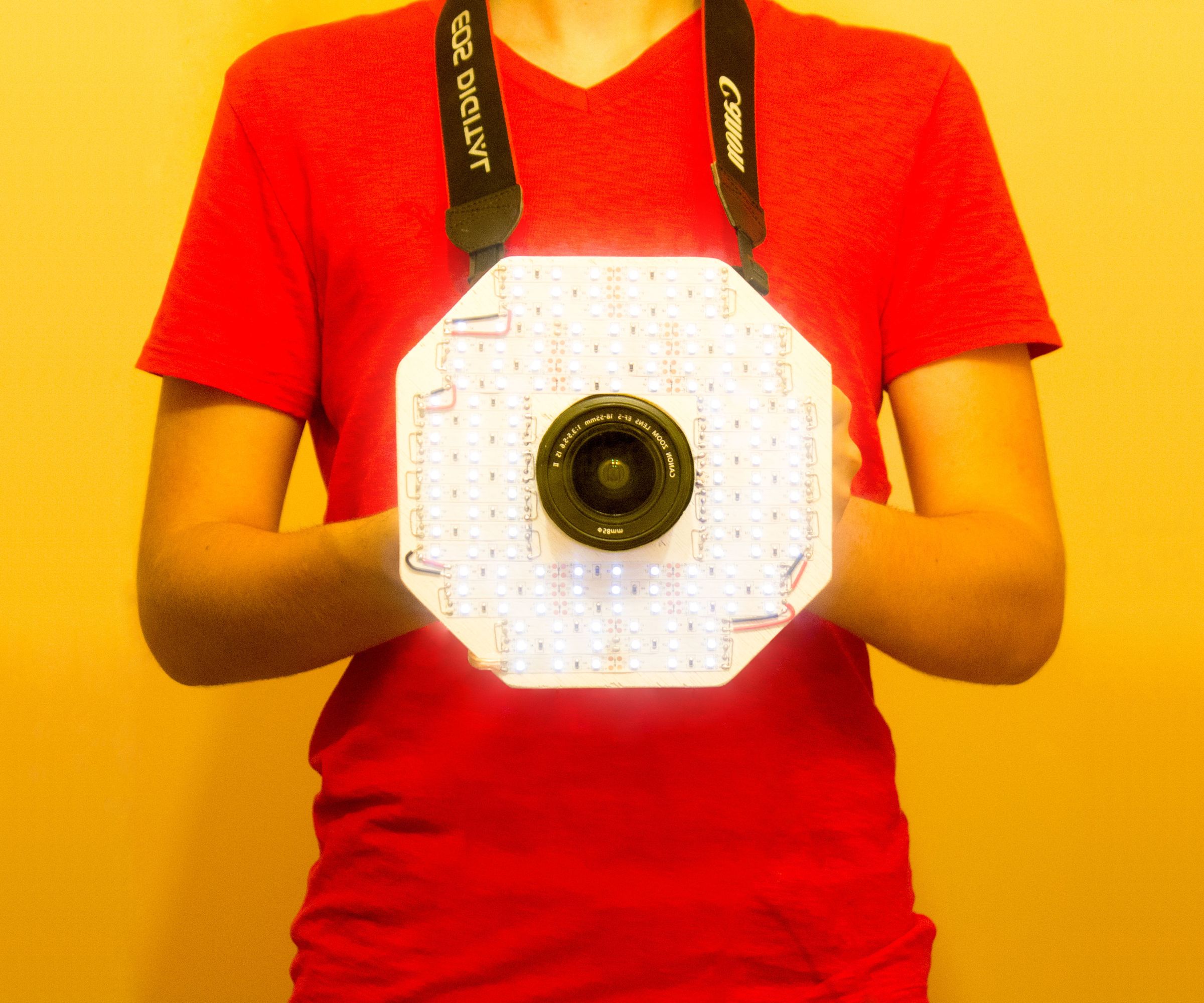 Octo-Light: LED Camera Ring