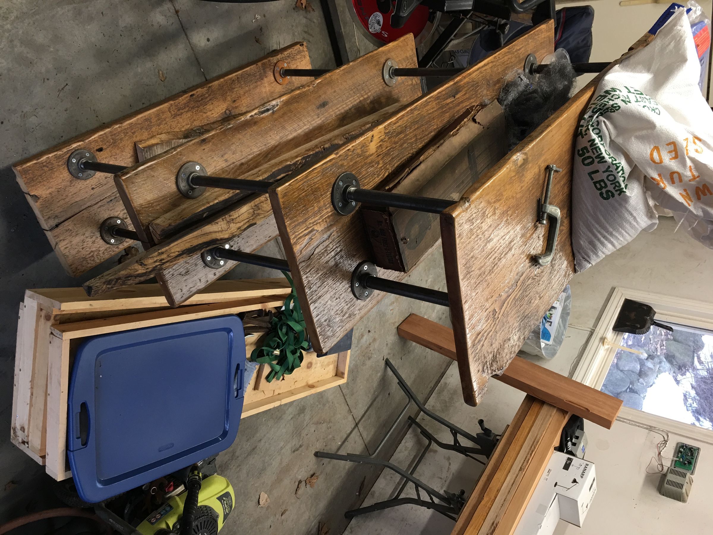 Reclaimed Wood Shelving : 4 Steps (with Pictures) - Instructables
