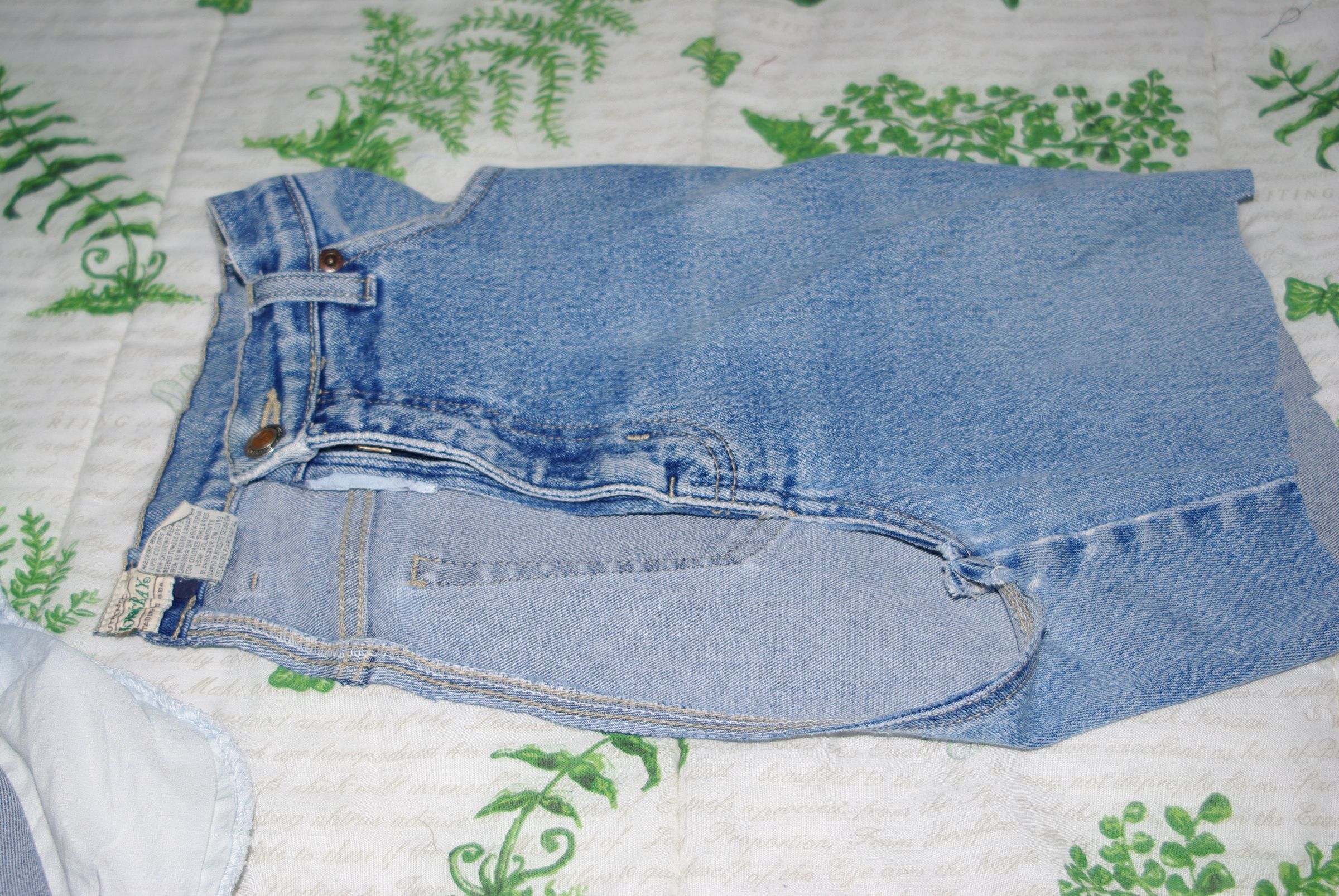 Upcycled Jean Purse