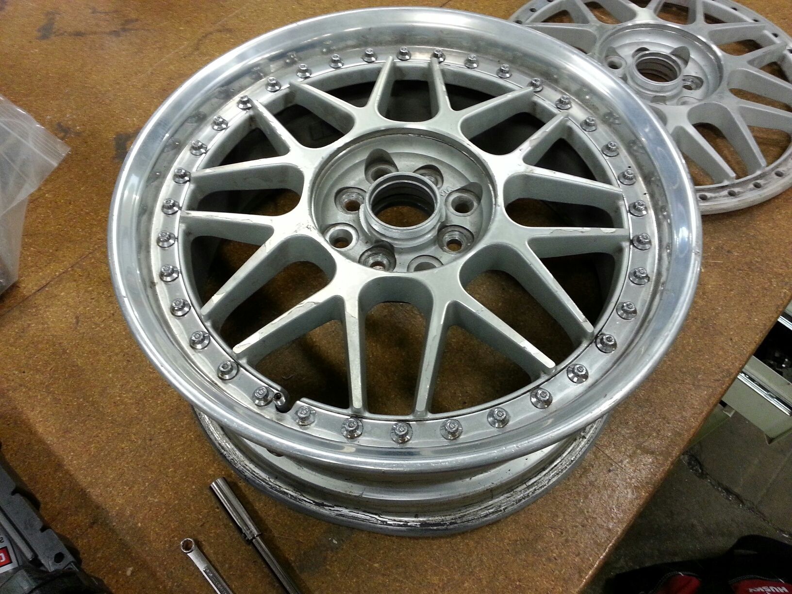 Refinishing Wheels - Polishing Bolts and Nuts (Part 1 of 3)