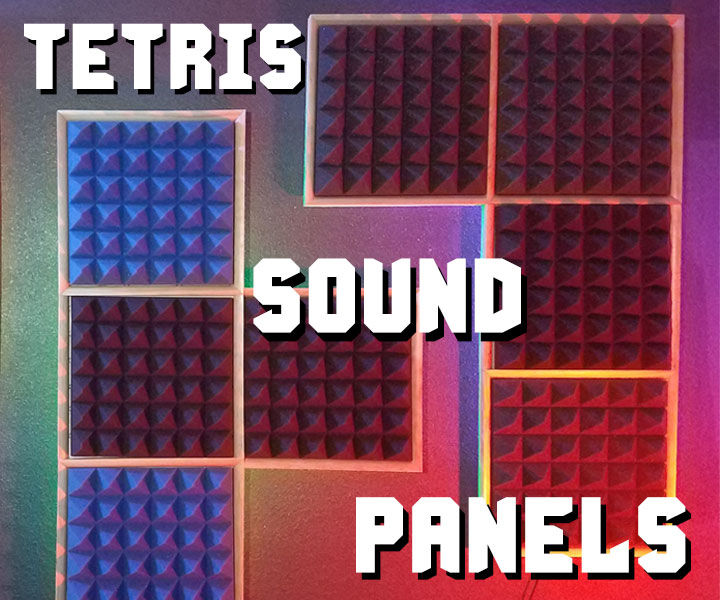 Tetris Sound Panels