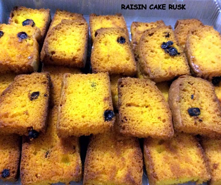 Raisin Cake Rusk